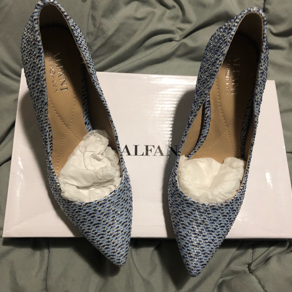Alfani Jeules Women Pointed Toe Stiletto Pump Heel